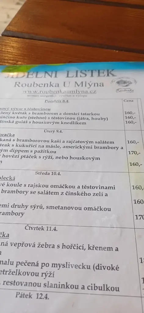 Menu_Roubenka u Mlýna_Dašice_image_1