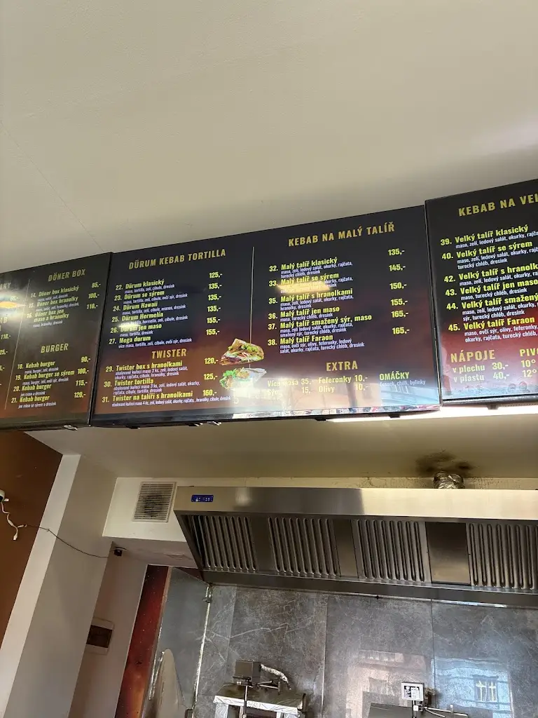 Menu_Faraon Kebab Ceska Trebova_Dlouhá Třebová_image_1