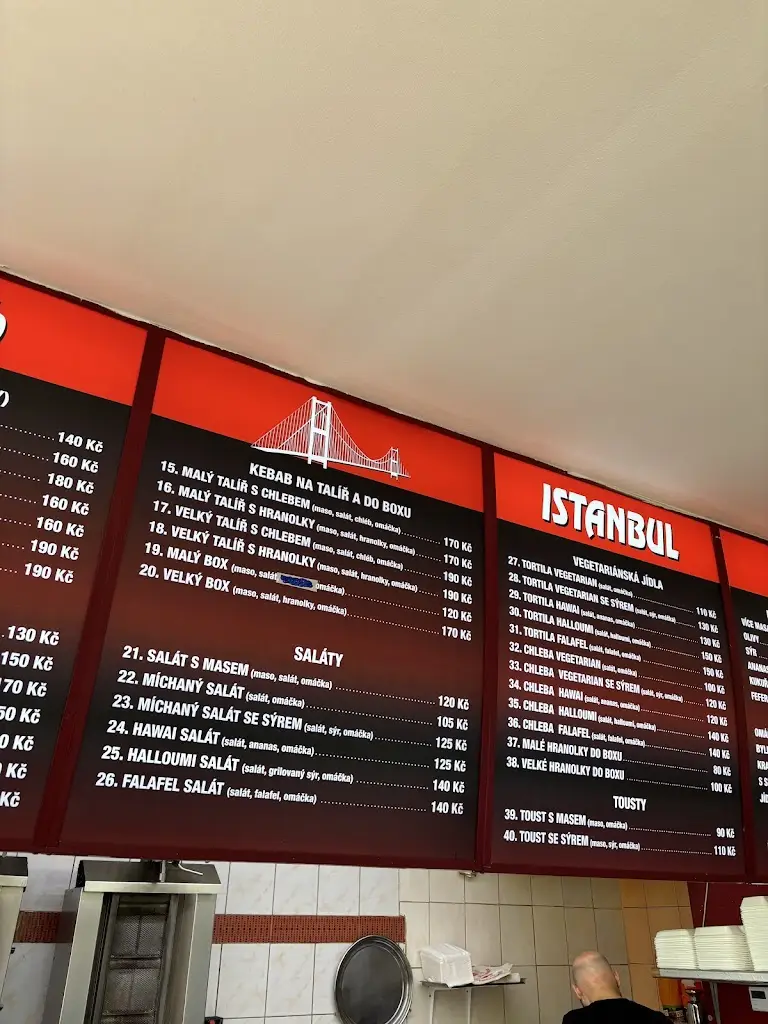 Menu_Kebab Istanbul bar_Česká Třebová_immagine_3