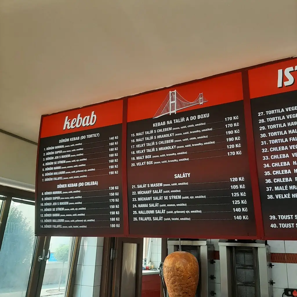 Menu_Kebab Istanbul bar_Česká Třebová_immagine_4