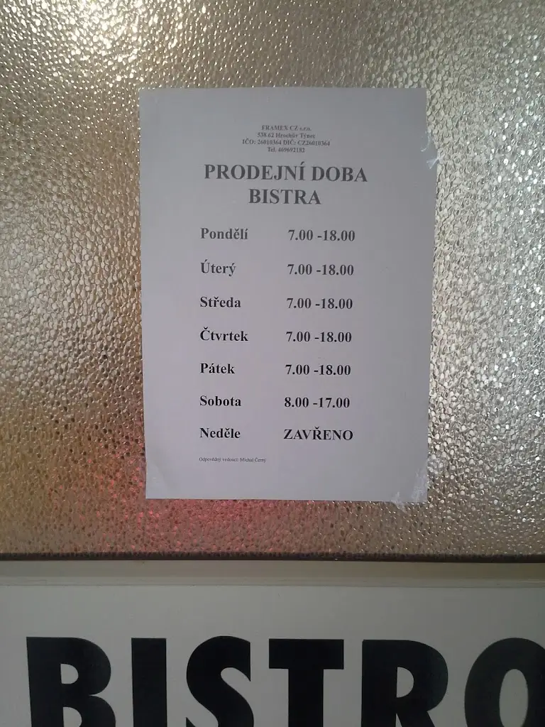 BISTRO FRAMEX_Hrochův Týnec_slider_image_2