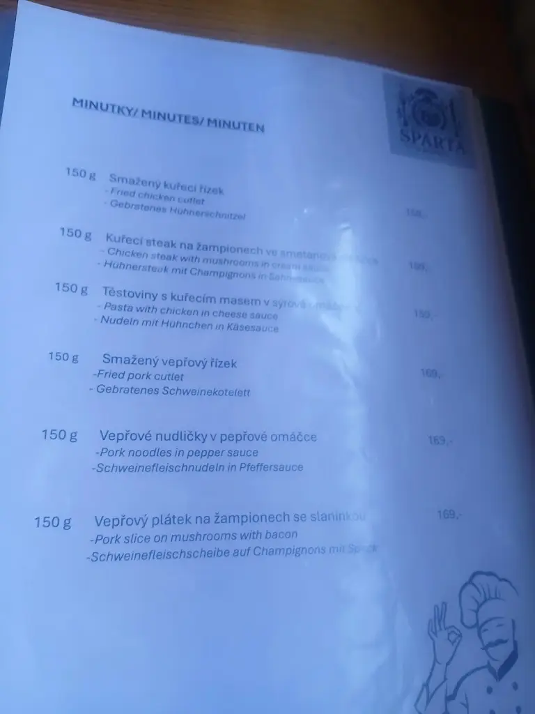 Menu_Restaurace Sparta Loučovice_Loučovice_image_2