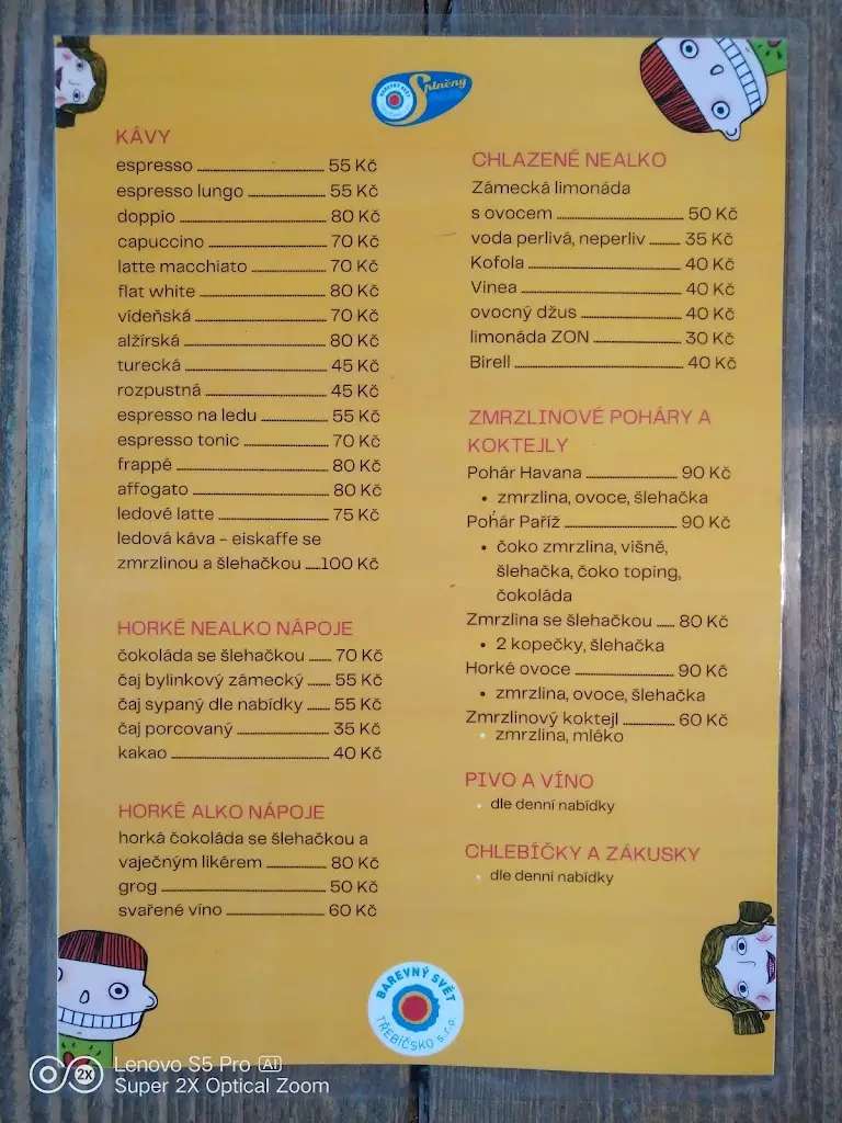 Menu_Tréninková Kavárna Splněný Sen_Jaroměřice_image_2