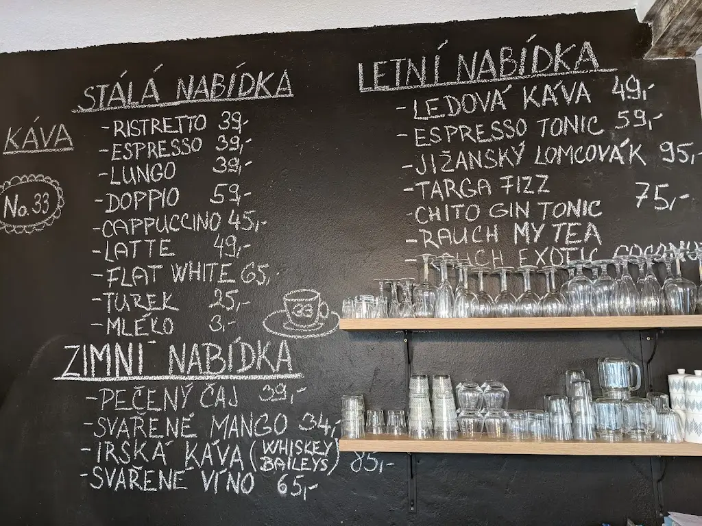 Menu_Cafe & Bistro No.33_Jablonné nad Orlicí_image_2