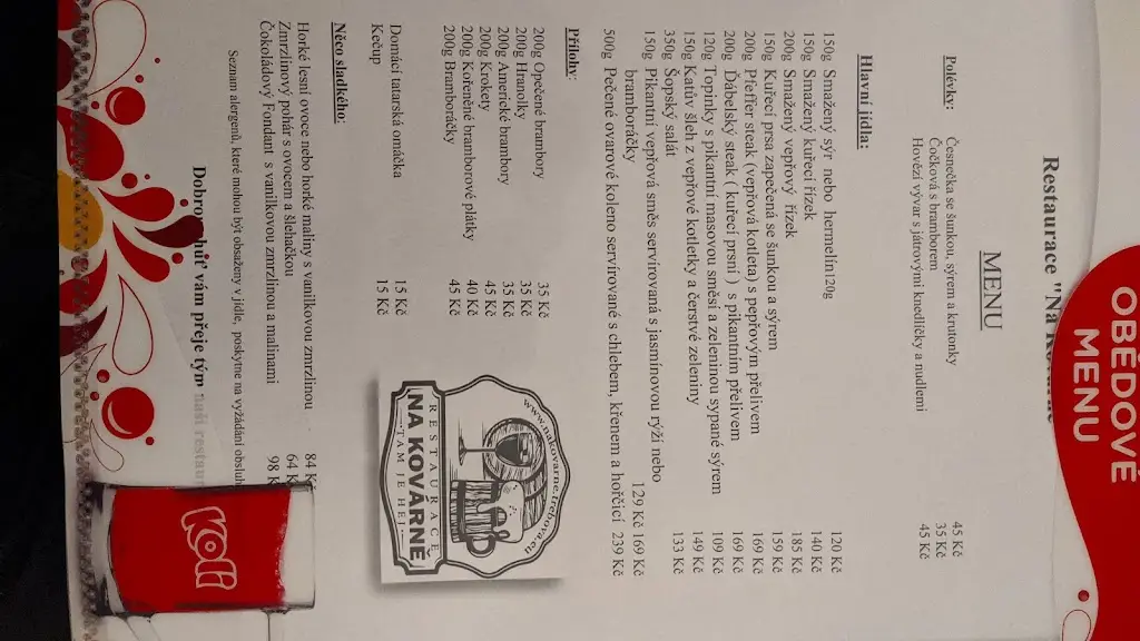 Menu_Restaurace U Kalvárie_Moravská Třebová_image_4