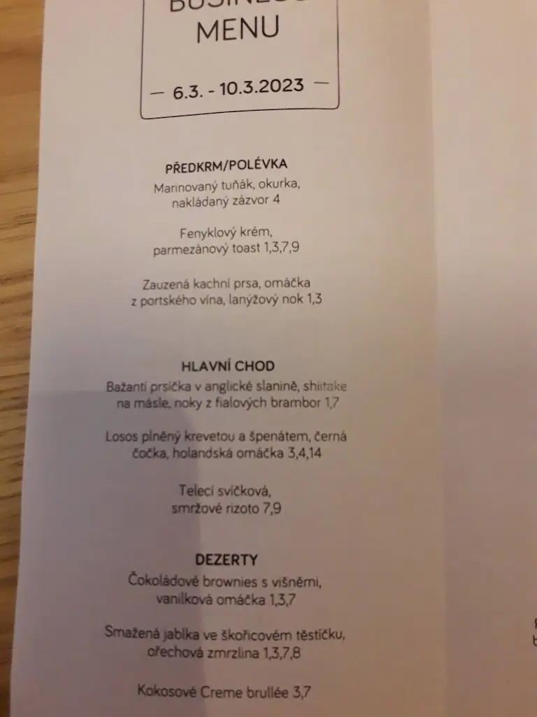 Menu_Bonté Daily Restaurant_Pardubice_image_1