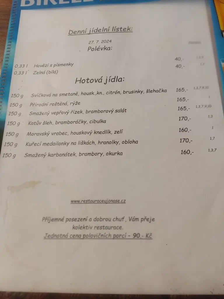 Menu_Restaurace U Jonáše_Skuteč_image_2
