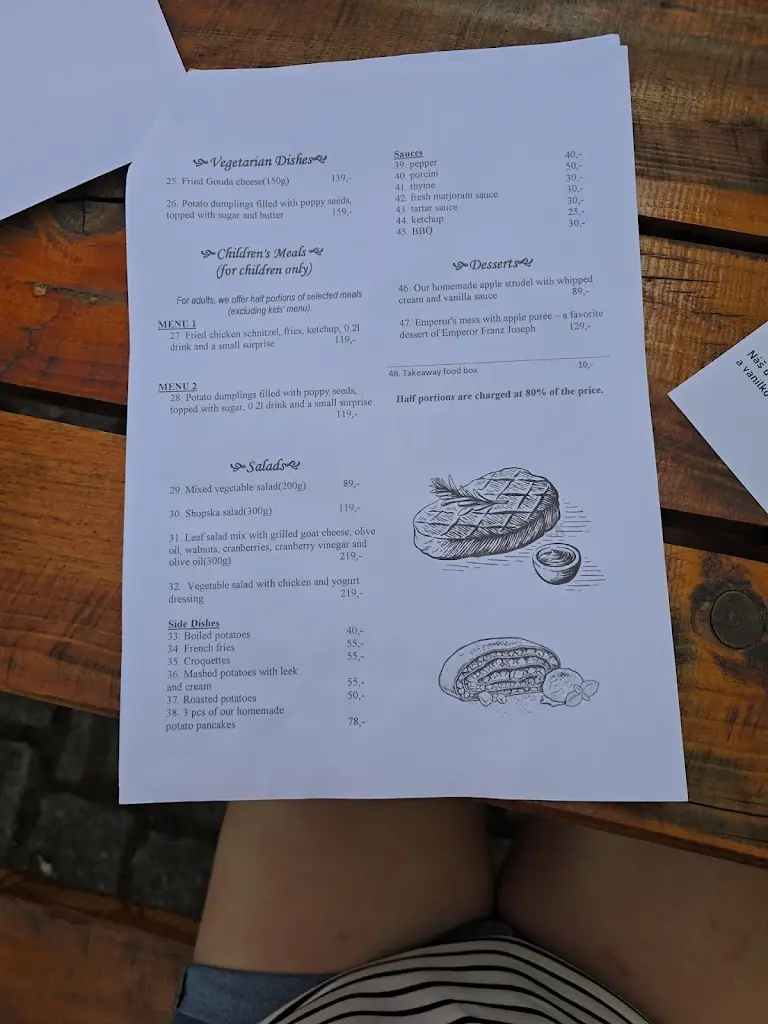 Menu_Letovský statek_Mirovice_image_2