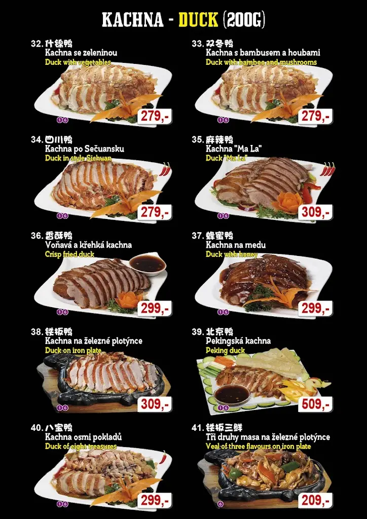 Menu_Čínská Restaurace Feng Yi Jiu Lou_Okres Ústí nad Orlicí_image_1