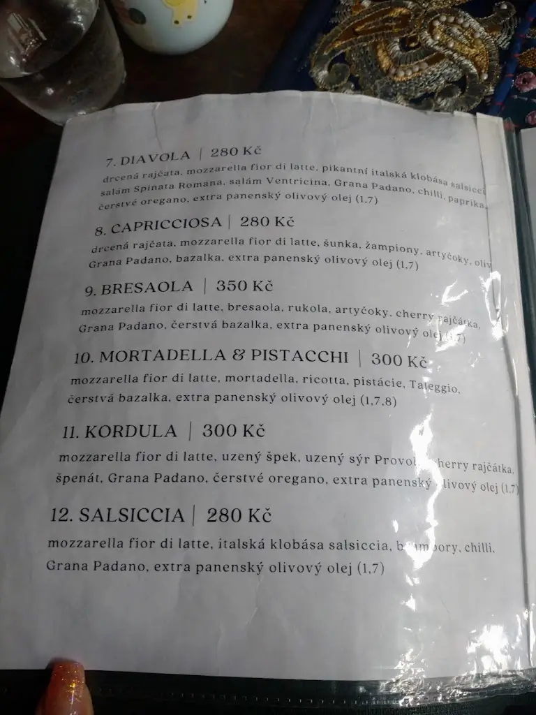 Menu_Pizzerie Café Kryštof Harant_Bezdružice_image_1