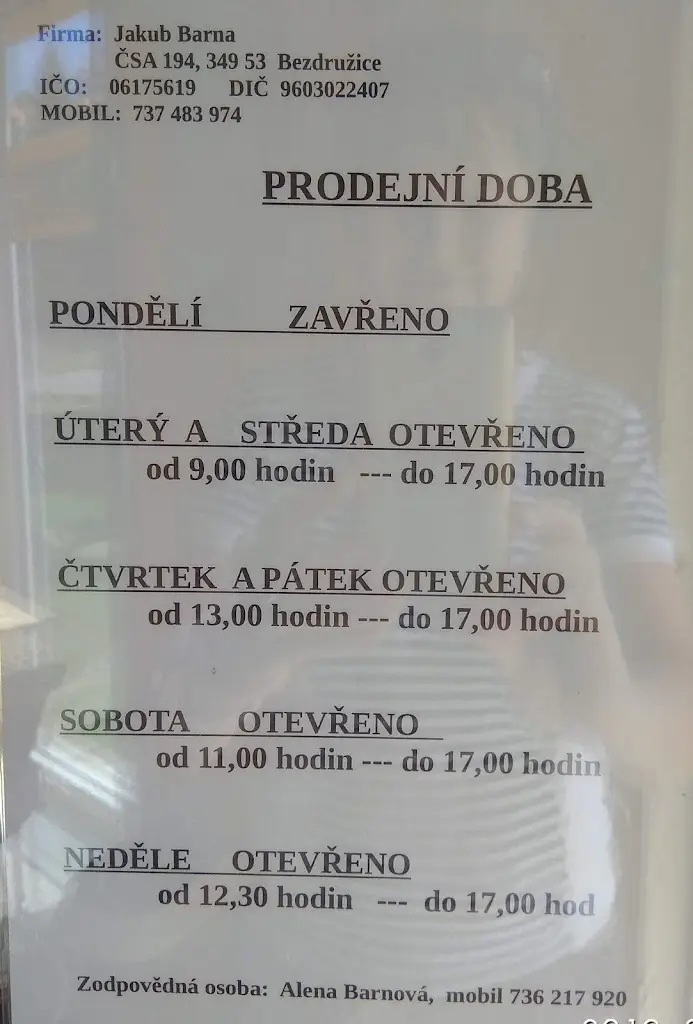 Menu_Kavárna a cukrárna Bellissima_Bezdružice_image_1