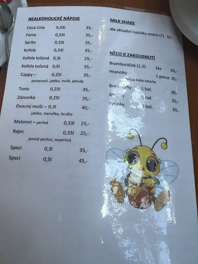 Menu_Medová kavárna_Bělá nad Radbuzou_immagine_4