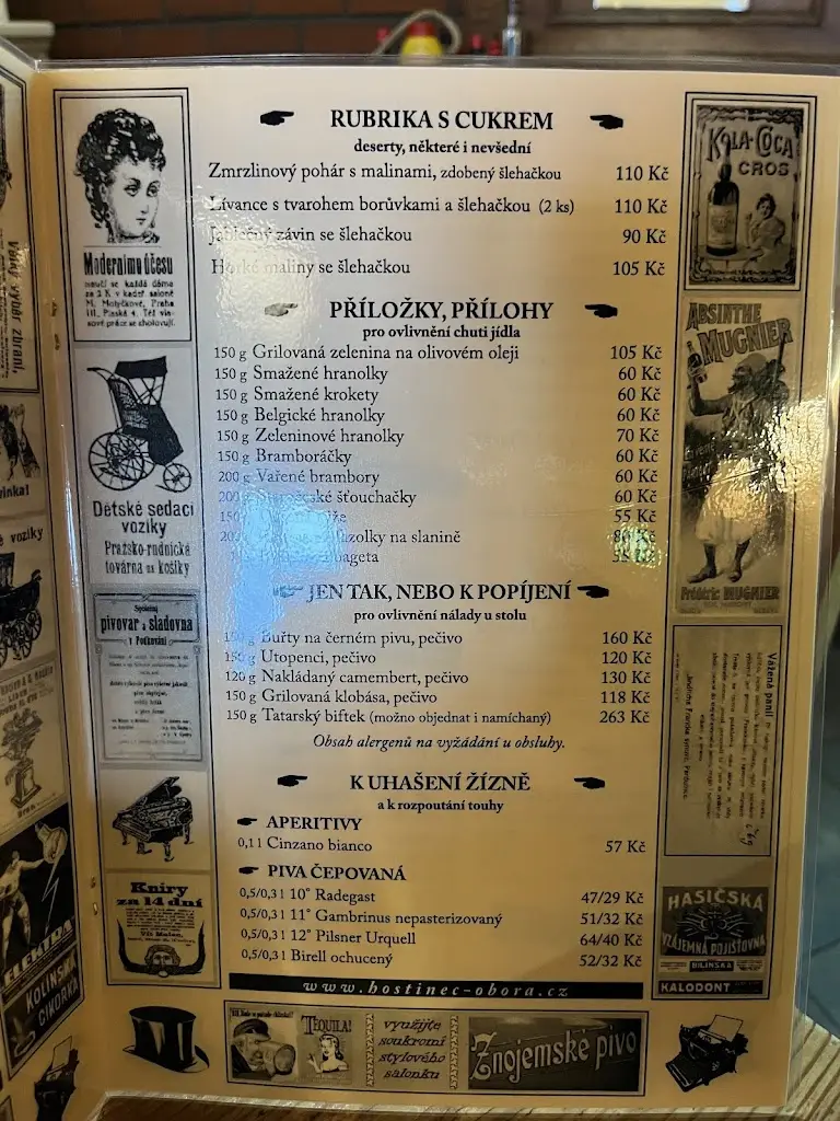 Menu_Zájezdní hostinec OBORA Trpišov_Slatiňany_image_3