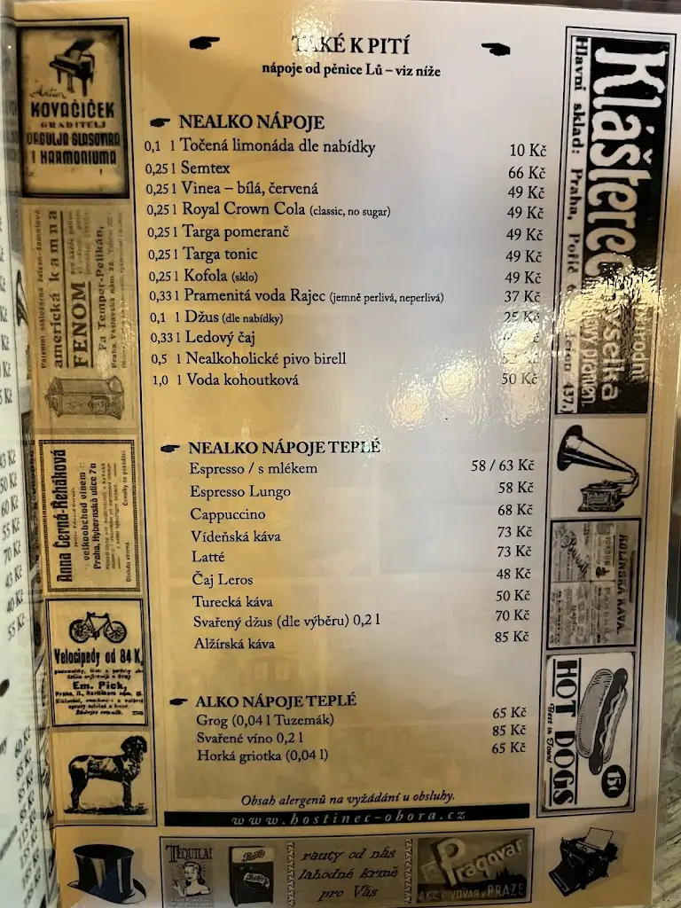 Menu_Zájezdní hostinec OBORA Trpišov_Slatiňany_image_4