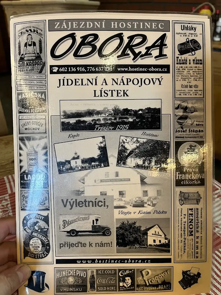 Jan Štefan_Zájezdní hostinec OBORA Trpišov_Slatiňany_review