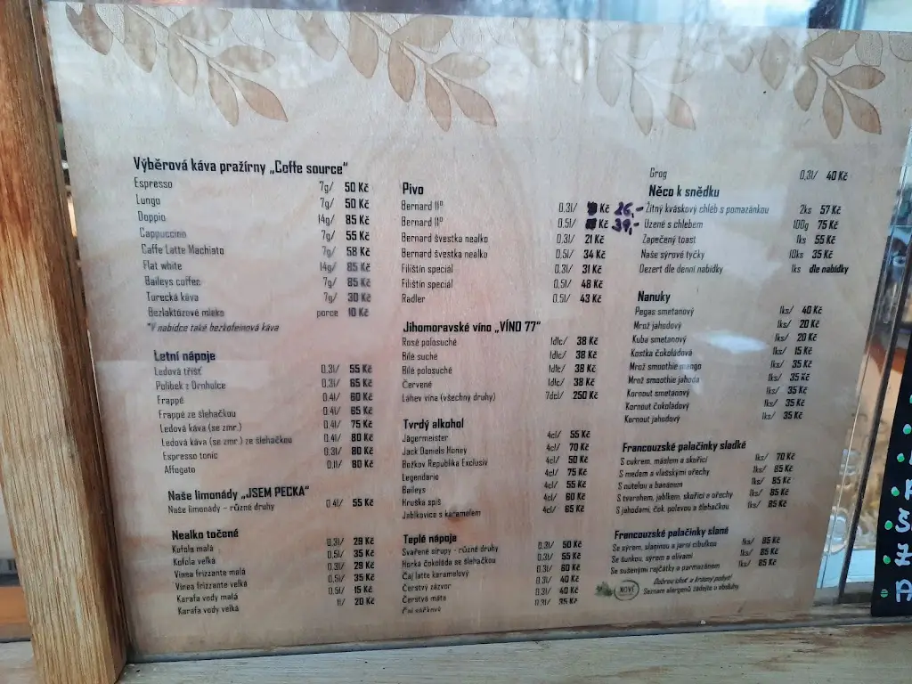Menu_Občerstvení Nové Místo_Slatiňany_immagine_4