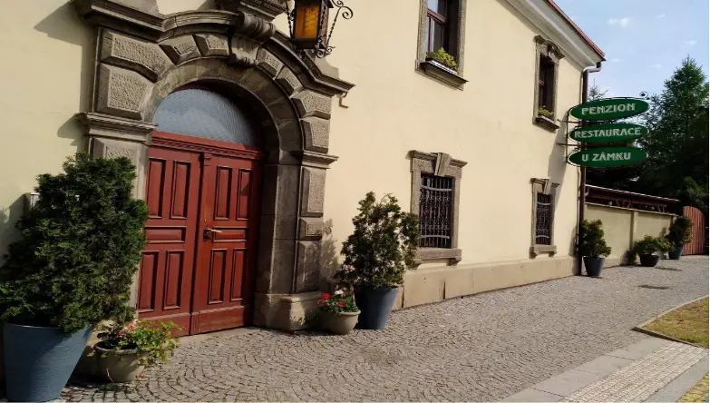 Penzion U Zámku ristorante a Slatiňany