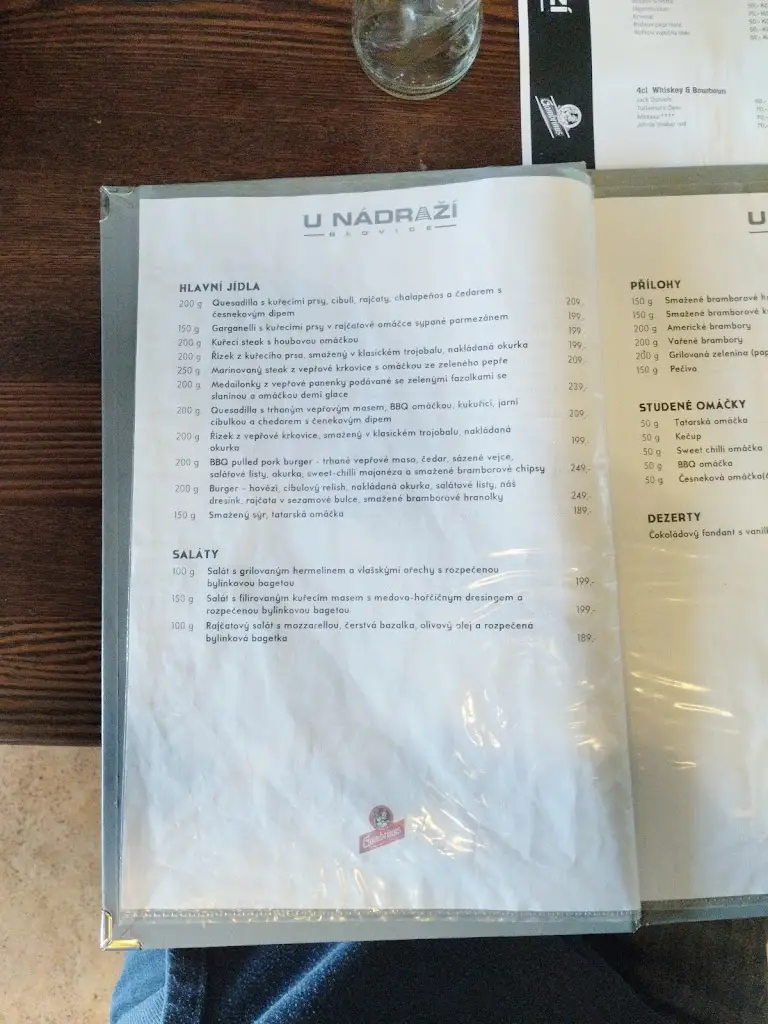 Menu_U Nádraží_Blovice_image_1