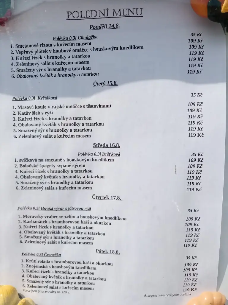 Menu_Tankovna Na Růžku_Milevsko_image_1