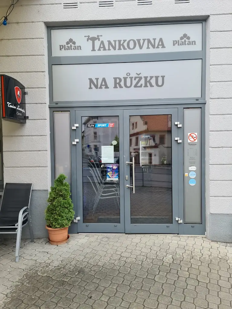 Tankovna Na Růžku restaurant in Milevsko