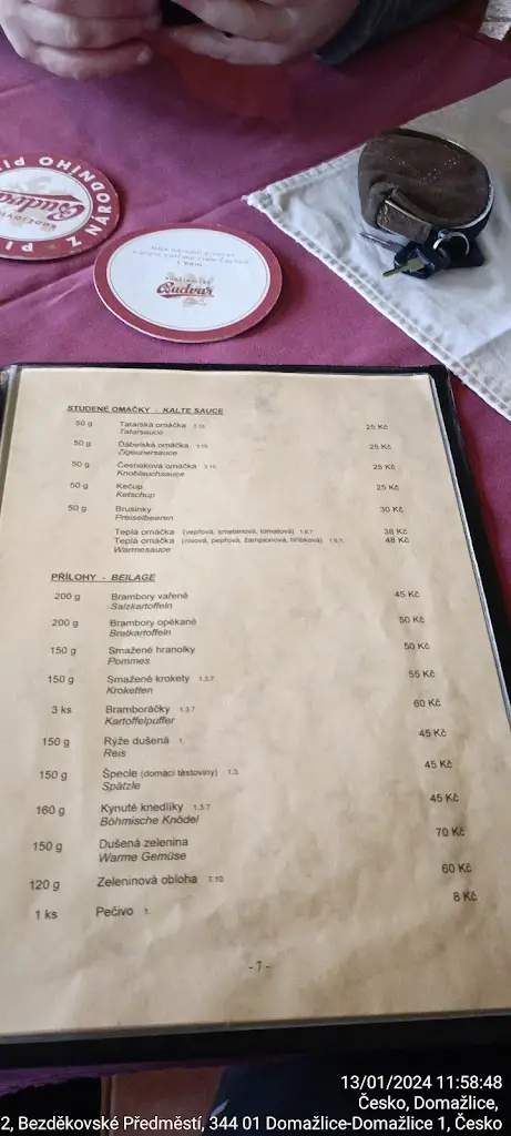 Menu_Restaurace Zubřina_Domažlice_image_1