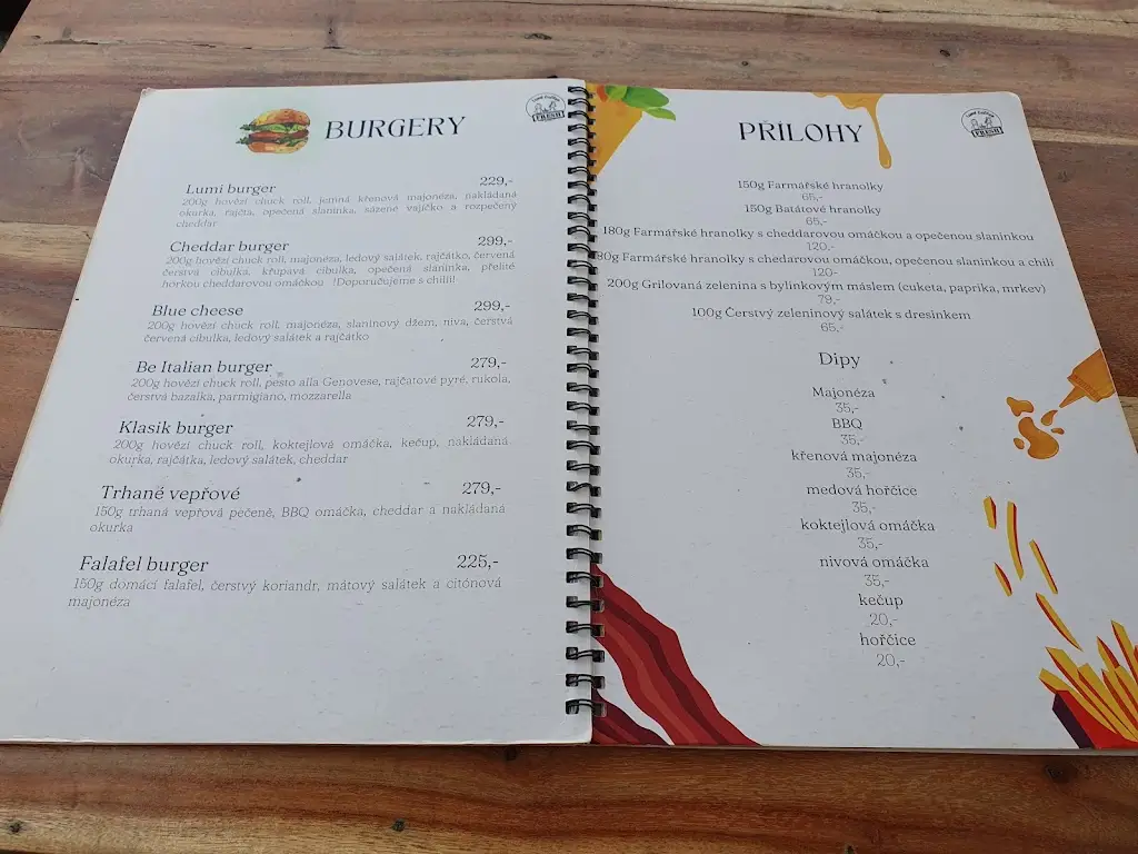 Menu_U Kulináře - Tex-Mex Restaurant & Burger bar_Domažlice_image_1