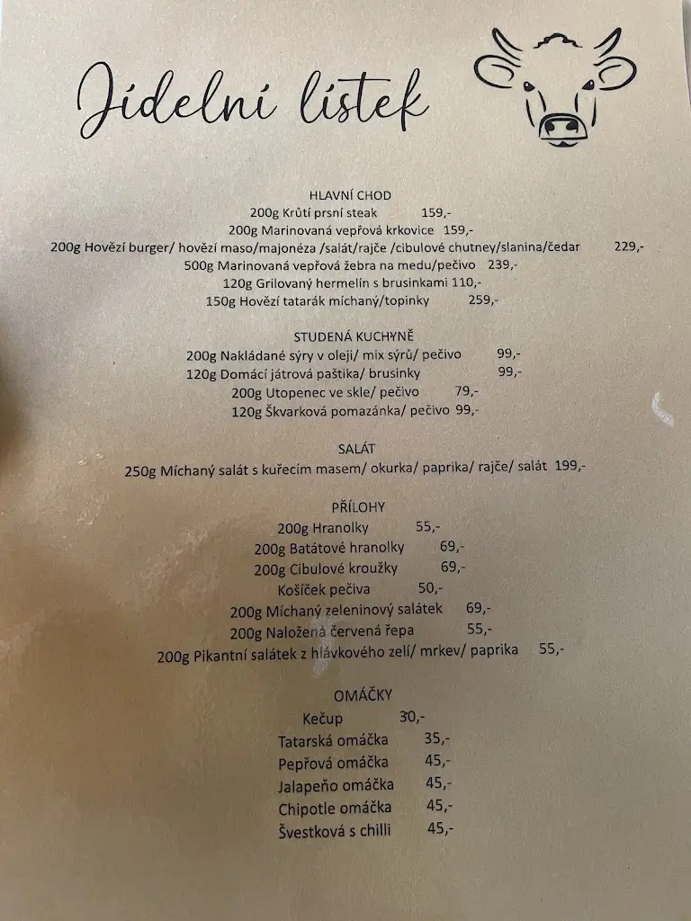 Menu_Restaurace Pod Klášterem_Chotěšov_image_1