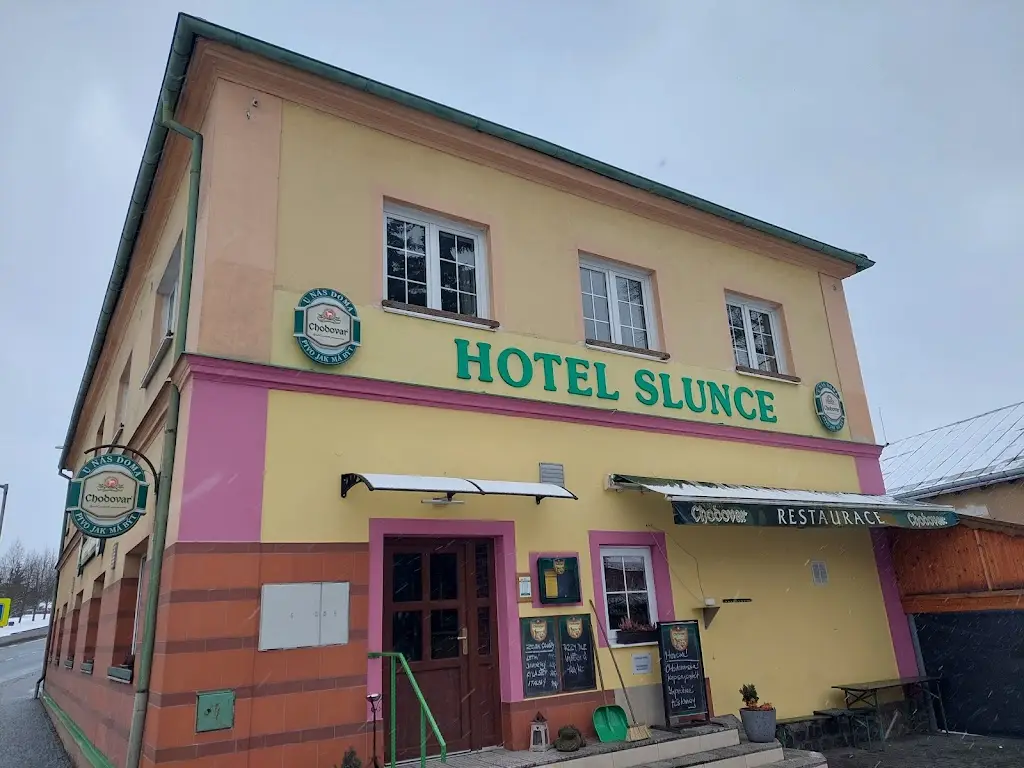 Slunce restaurant in Chodová Planá
