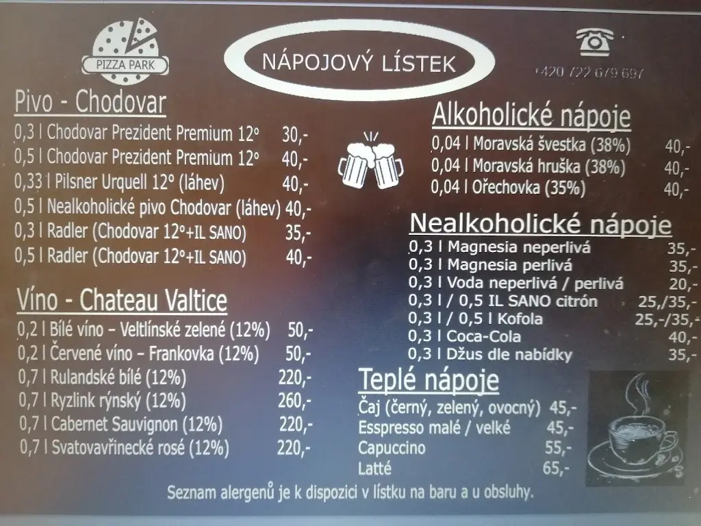 Menu_Pizzerie Chodová Planá Pizza park_Chodová Planá_image_1