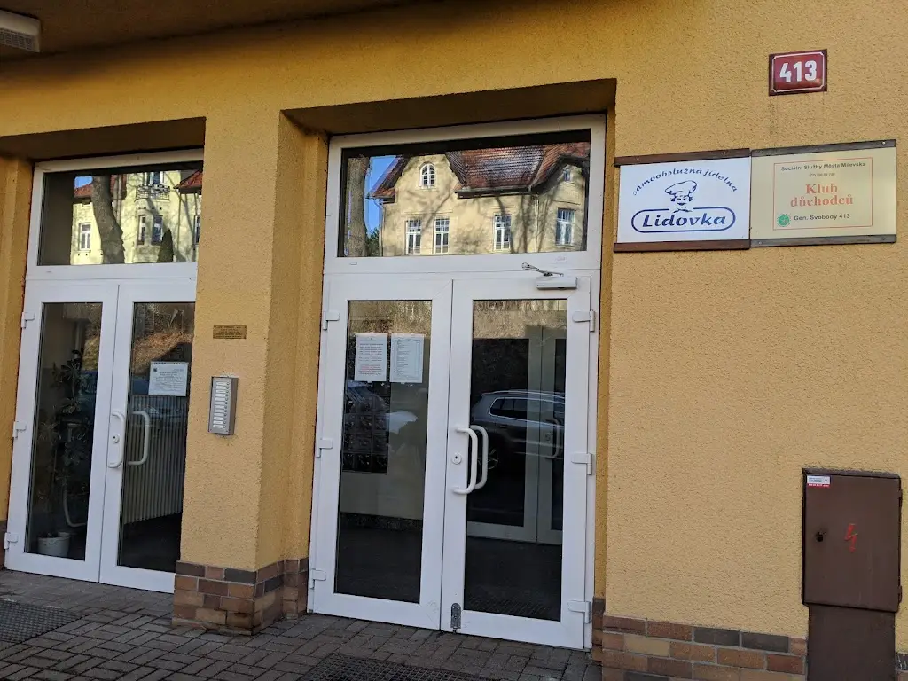 Jídelna Lidovka restaurant in Milevsko
