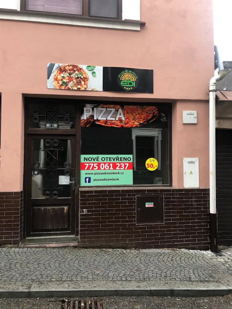 Pizza Edi Žamberk restaurant in Žamberk