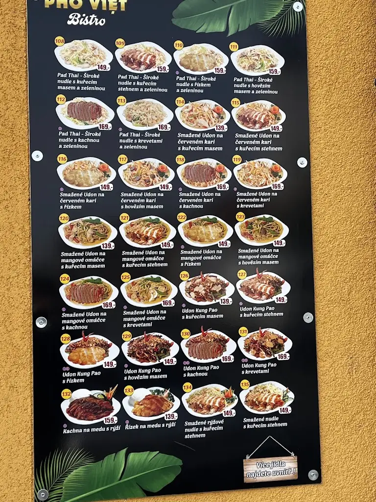 Menu_Pho Viet Bistro_Chlumčany_image_1