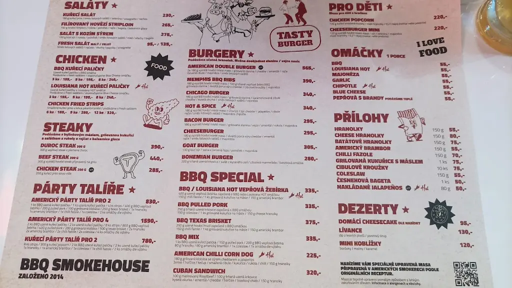 Menu_BBQ Smokehouse_Vysoké Mýto_image_1