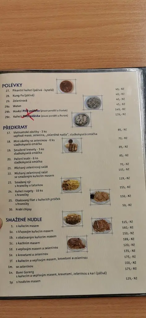 Menu_Asia Bistro u Michala_Kdyně_image_3