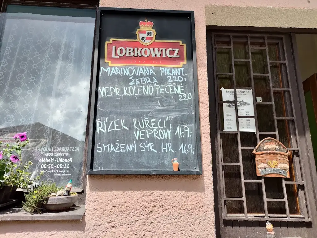 Menu_Restaurace Hájovna_Kout na Šumavě_image_1