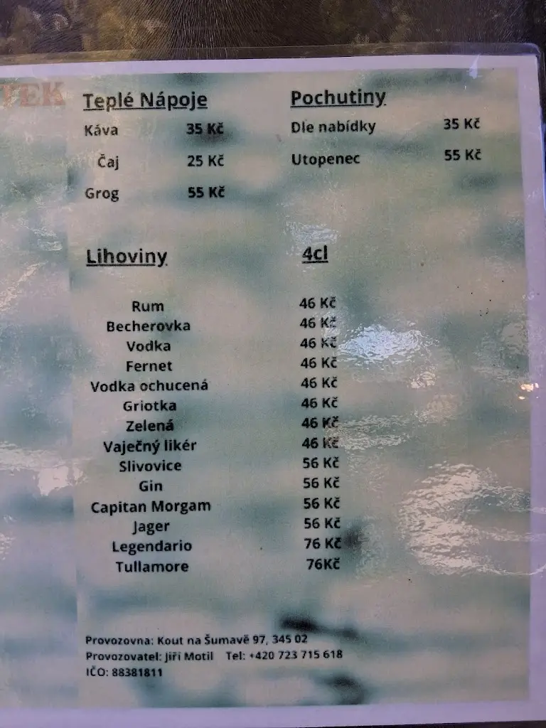 Menu_Střelnice_Kout na Šumavě_image_3