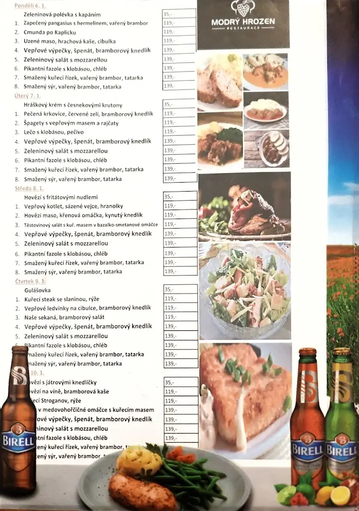 Menu_Modrý hrozen_Kaznějov_immagine_1