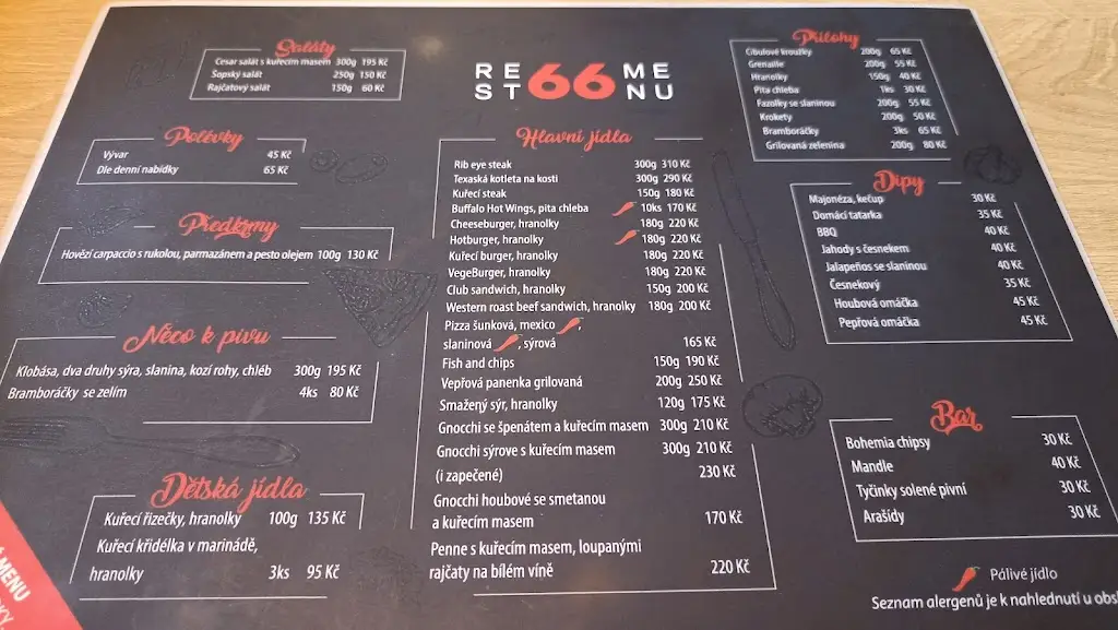 Menu_Rest 66_Kaznějov_image_1