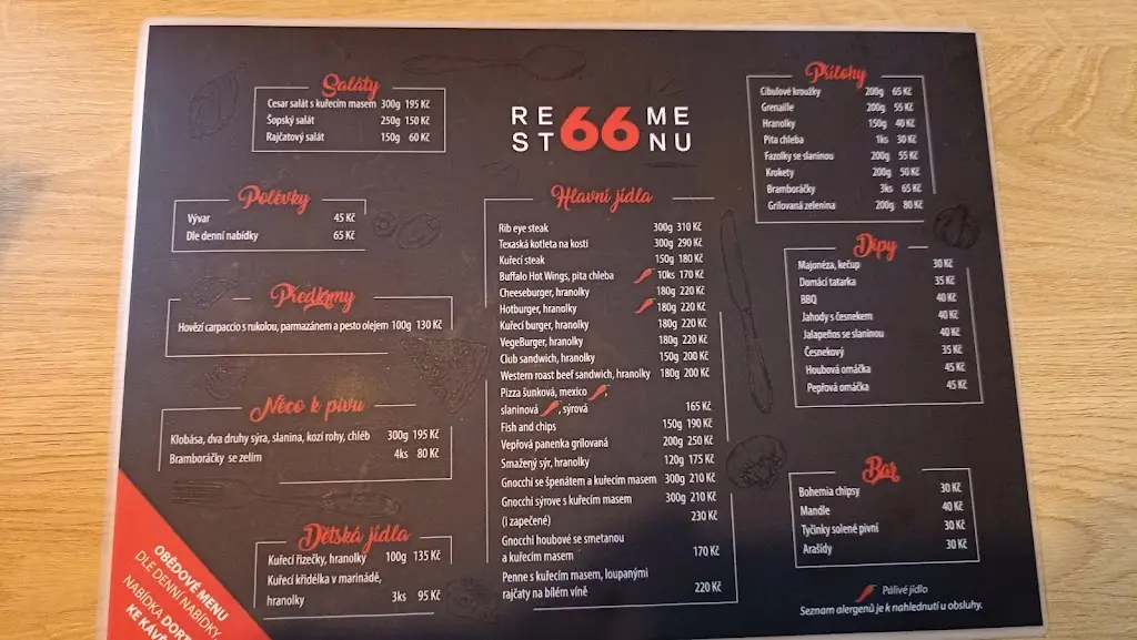 Menu_Rest 66_Kaznějov_image_2