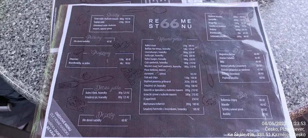 Menu_Rest 66_Kaznějov_image_4