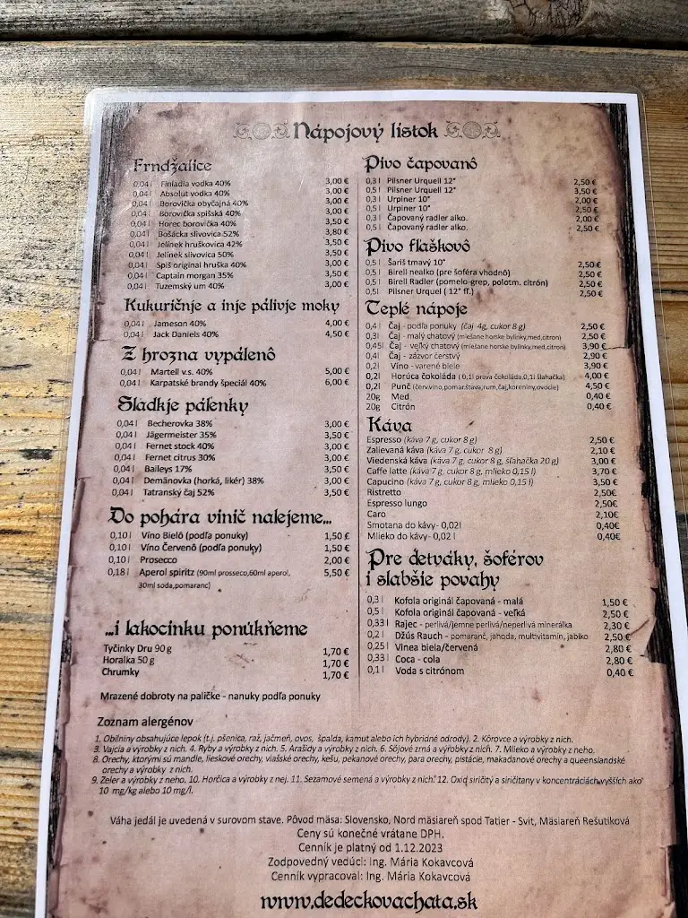 Menu_Dedečkova chata_Mýto_image_4