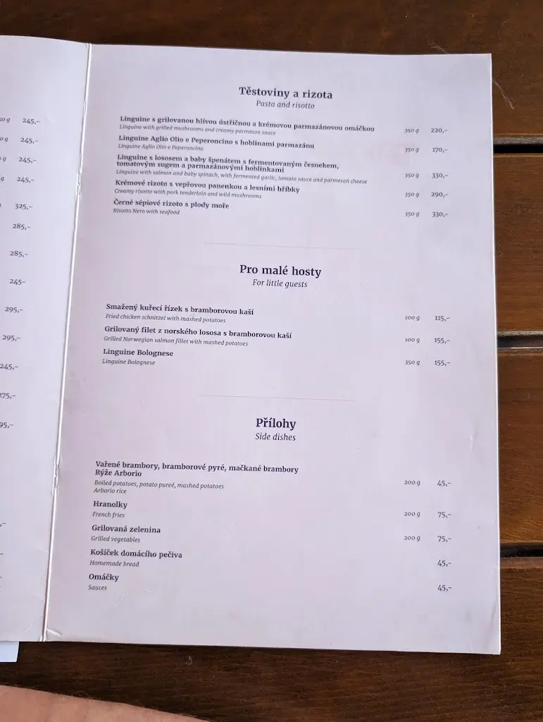 Menu_Restaurace Na Statku_Mirošov_image_1