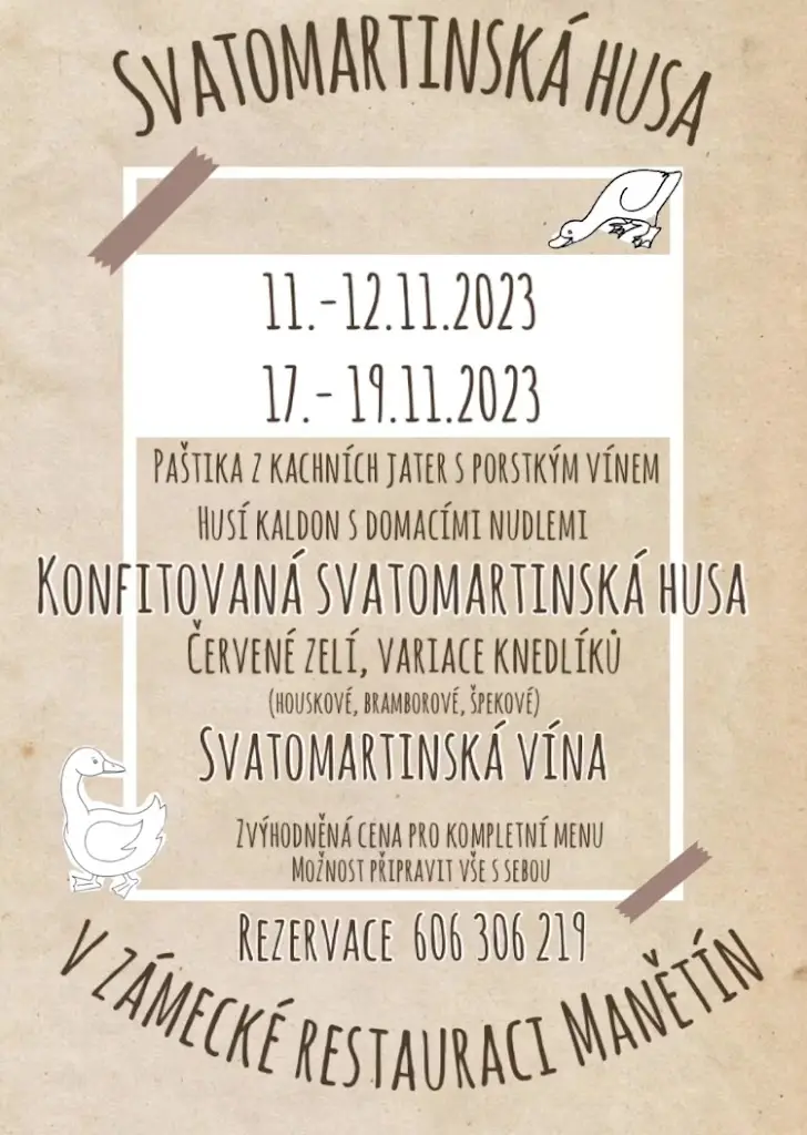 Menu_Zámecká restaurace Manětín_Manětín_image_1