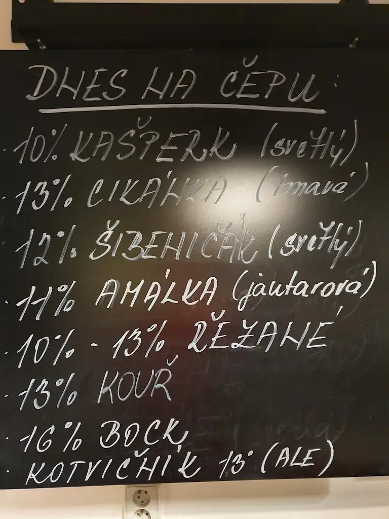 Menu_Kašperskohorský pivovar_Kašperské Hory_image_4