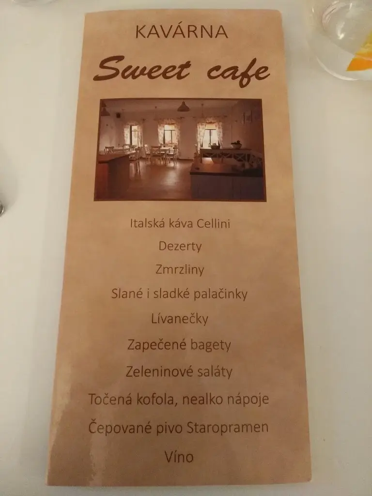 Menu_Kavárna Sweet Cafe_Milevsko_image_4