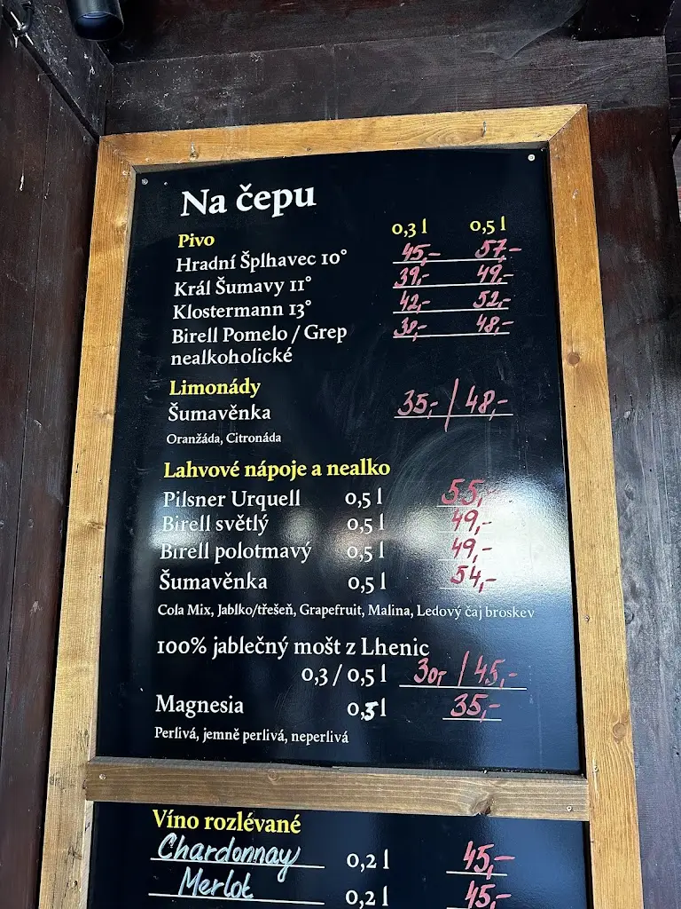 Menu_Hradní gril - občerstvení_Kašperské Hory_image_1
