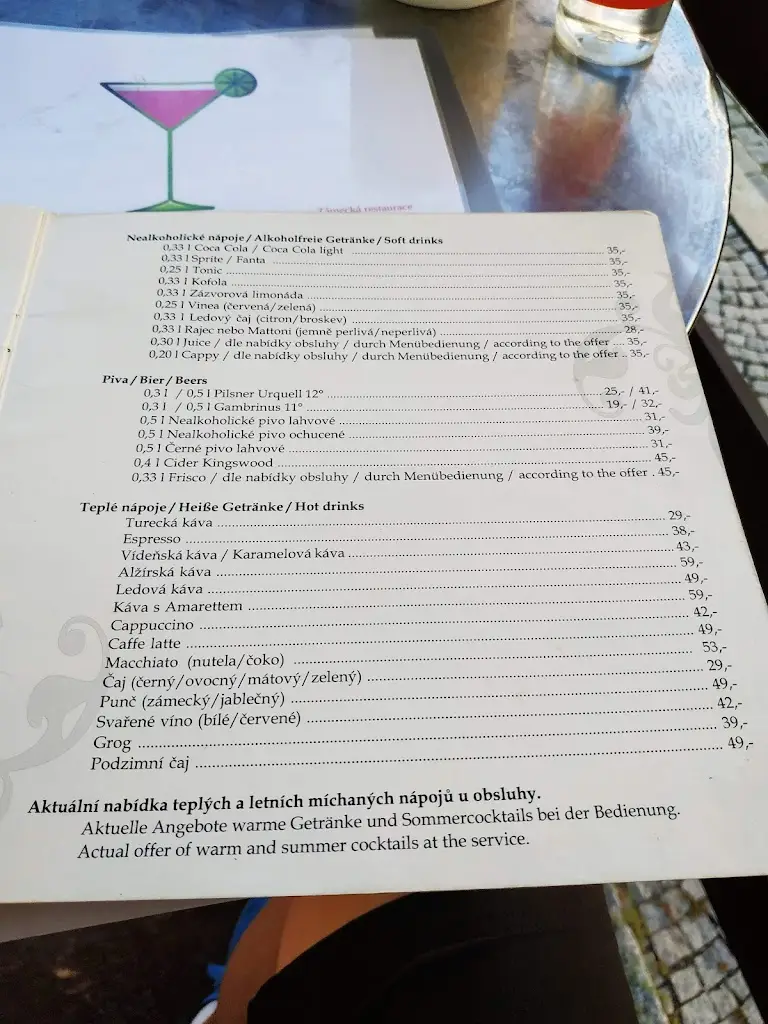 Menu_Zámecká restaurace_Horšovský Týn_image_2