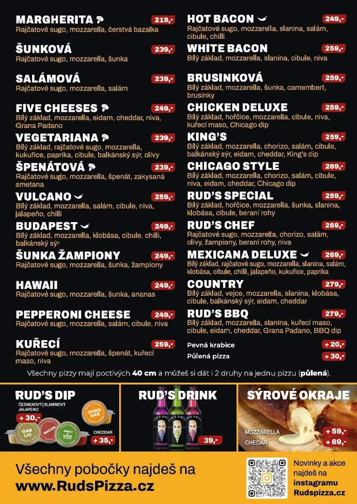 Menu_Rud’s pizza Horšovský Týn_Horšovský Týn_immagine_1