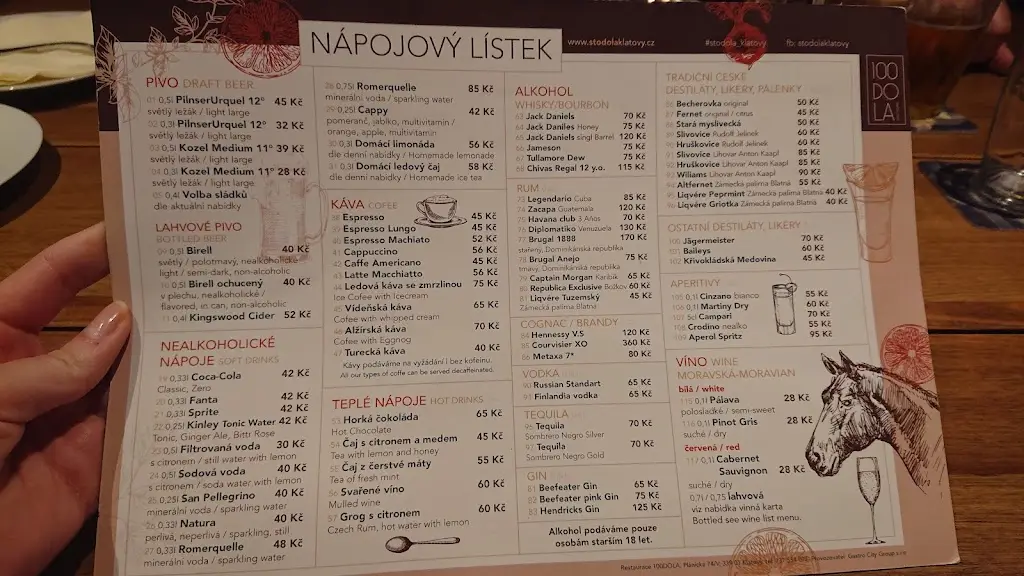 Menu_100DOLA Klatovy_Klatovy_image_3