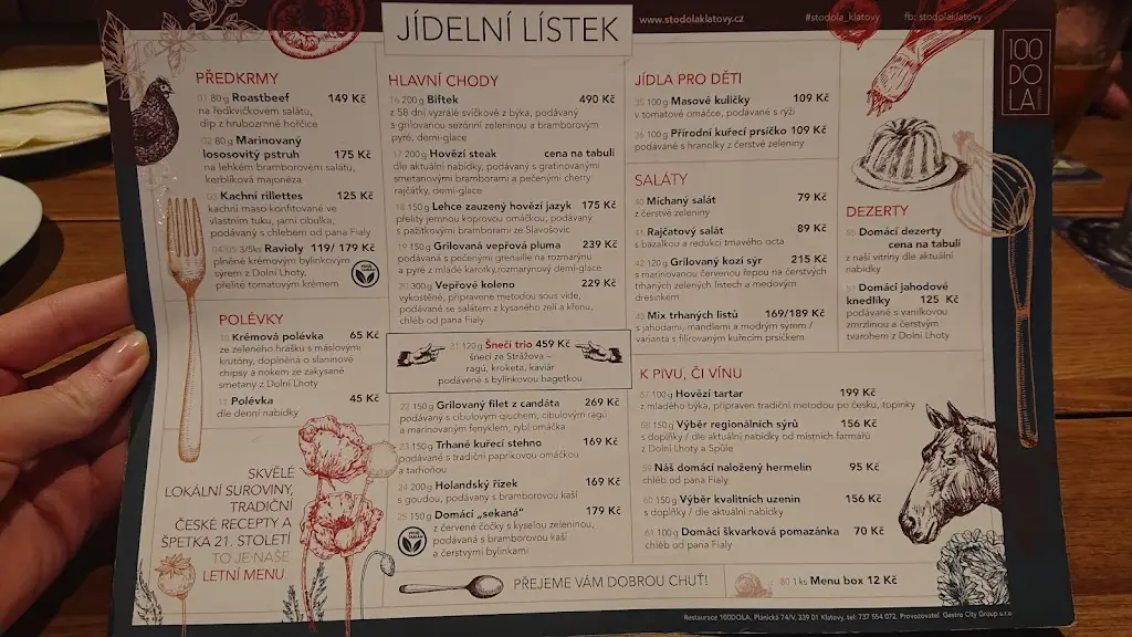 Menu_100DOLA Klatovy_Klatovy_image_4